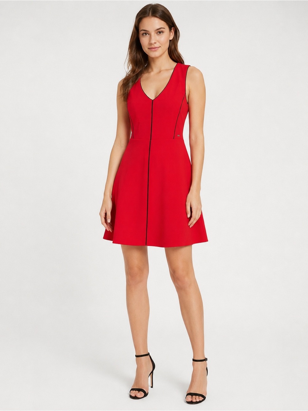 Red Kids One-Piece Dress - Unbranded